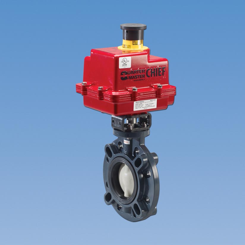 Fast Pack Series 92 | Type-57 Plastic Actuated Butterfly Valves 